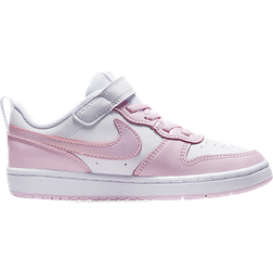 Nike Little Kid's Court Borough Low 2 - White/Pink Foam