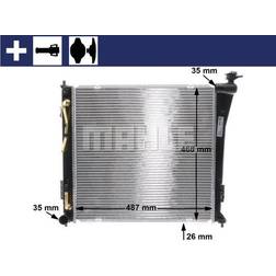 Mahle Motorkühlung Original CR 847 000S