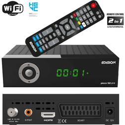 Edision PICCO S2 Pro Full HD Satellitmottagare DVB-S2