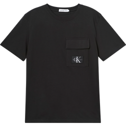 Calvin Klein Flap Pocket T-shirt BLACK years 152 cm