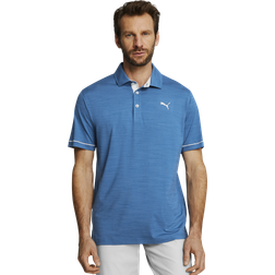 Puma Cloudspun Haystack Golfpolo Herren, Mit Heide, Blau/Grau, Größe: 3XL, Kleidung