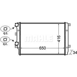 Mahle Engine Radiator CR 761 000S