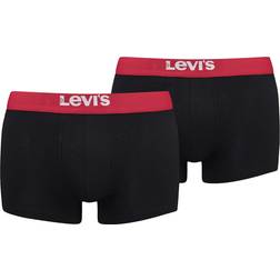 Levi's Solid Basic Trunks 2-pack - Red