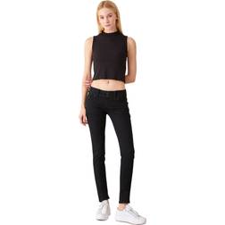 LTB Röhrejeans Molly in Black To Black