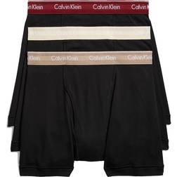 Calvin Klein Cotton Classics Colored Waistbands Boxer Brief 3-Pack NB4003