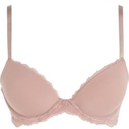 Calvin Klein Seductive Comfort Lotus Lift Demi Bra Woodrose