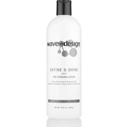 Design Essentials Define & Shine 2 N 1 Dry Finishing Lotion 16oz