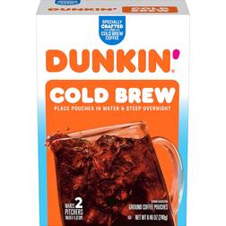 Dunkin' Donuts Cold Brew Coffee Packs 240g 2pcs 1pack