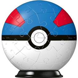 Ravensburger 3D Puzzle Pokémon Great Ball 54 Pieces