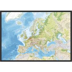 Incado Classic Europe Map Vægdekorationer 100x70cm