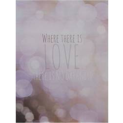 Premier Housewares Maison Where There Is Love Plaque Wall Decor