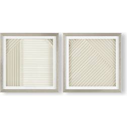 Art for the Home Set Of 2 Linear Luxe Framed Art