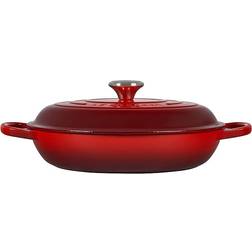 Le Creuset Cerise Signature Cast Iron Round med lock 3.2 L 30 cm