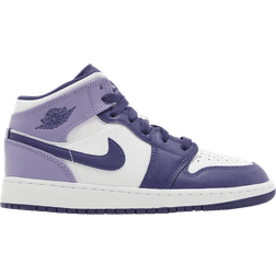 NIKE Air Jordan 1 Mid GS - Sky J Purple/White/Sky J Light Purple/Sky J Purple