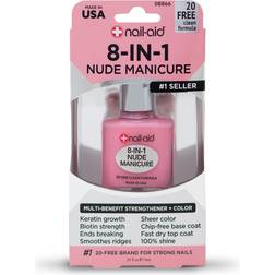 NAIL-AID 8-in-1 Manicure, French Sheer, 0.55 Fluid