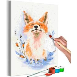 Artgeist DIY lærred maleri Dreamy Fox Billede