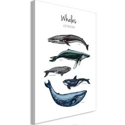 Artgeist Whales Lodret Billede