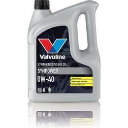 Valvoline 4l 16 liter synpower 0w40 öl sae 0w-40 oil Motoröl