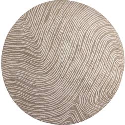 Venture Home Melle Tæppe Ø200 cm Beige Beige cm