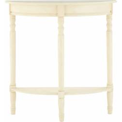 Premier Housewares Heritage Antique White Console Table 30x80cm