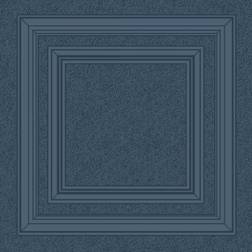 Belgravia Decor Panel Blue Textured Wallpaper