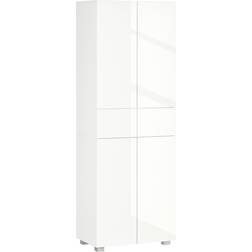 Homcom 4-Door Kitchen Cupboard Storage Cabinet