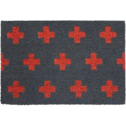 Premier Housewares Neon Crosses Grey, Red
