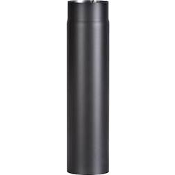 Obi Rauchrohr Ø 120 mm 50 cm Schwarz