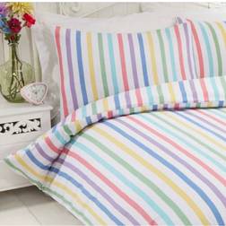 Rapport Brushed Duvet Cover Multicolour (200x200cm)