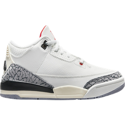 Nike Air Jordan 3 Retro Reimagined PS - Summit White/Fire Red/Black/Cement Grey