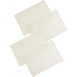 Gr8 Home Set Of 4 Cream Place Mat White