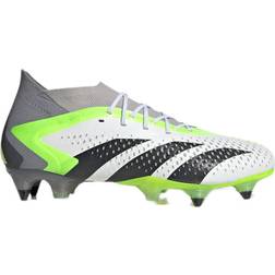 Adidas Predator Accuracy.1 Soft Ground - Cloud White/Core Black/Lucid Lemon