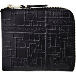 Comme des Garçons SA3100EL Embossed Logo Wallet Black