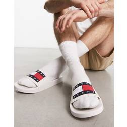 Tommy Jeans Pool Slide Sandaler - Hvid