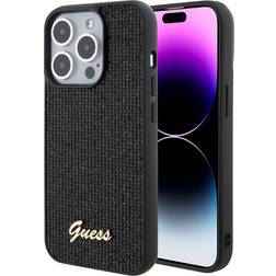 Guess iPhone 15 Pro Deksel Square Mirror Svart