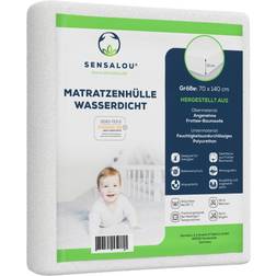 Sensalou Matratzenbezug Reissverschluss Allergiker wasserdicht 70 140 1 St