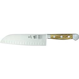 Güde santoku kulle messer serie alpha olive x546/18 18 cm