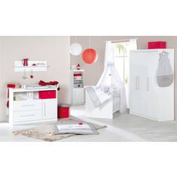 Roba Chambre Bébé Complète Maren Lit 70x140 + Commode à Langer + Armoire (I)