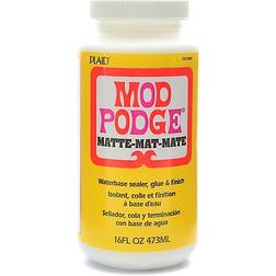 Plaid Mod Podge Medium Matte, 16 oz. Clear, 2/Pack 58362-PK2 Clear