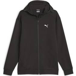 Puma Hættetrøje Full Zip Sort/Hvid