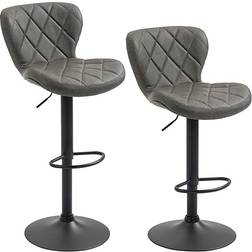 Homcom Diamond Bar Stool 112cm 2pcs