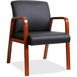 Lorell Black Frame Guest Reception Office Chair