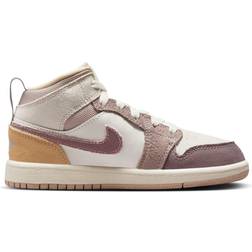 Nike Air Jordan 1 Mid SE Craft Inside Out PS - Sail/Taupe Haze/Fossil Stone/Celestial Gold/Muslin