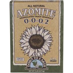 Down to Earth #DTE07860 Organic Azomite Granulated Trace Minerals 0-0-0.2 5#