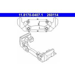 ATE bremssattel 11.8170-0407.1