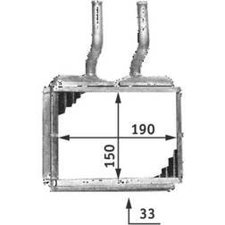 Mahle AH 139 000S Innenraum-Wärmetauscher