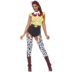 Leg Avenue Giddy Up Cowgirl Dräkt 86777-3 Tlg