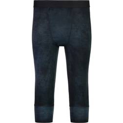 Mons Royale Cascade Merino Flex 3/4 Legging Black Ac Wash