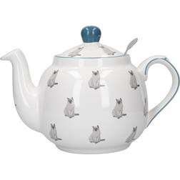 London Pottery Farmhouse Cat with Infuser Teapot