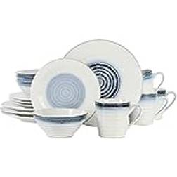 Gibson Elite Spiral Reactive Dinner Set 16